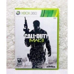 Call Of Duty Modern Warfare 3 MW3 Microsoft Xbox 360 - Complete